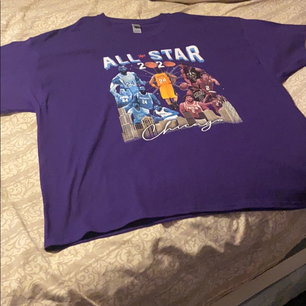 Tribute to Kobe Bryant 2020 all star tee shirt